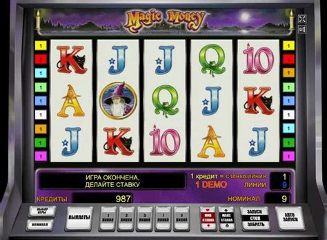 казино с автоматом магия денег